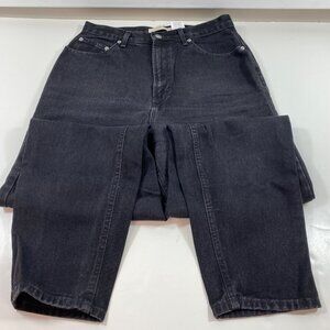 Vintage Womens GAP Reverse Fit Regular Black Denim Jeans Casual Pants Size 12